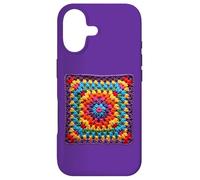 Granny Square Crochet Pattern Seventies Retro Case for iPhone 17