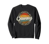 Granny Woman Myth Bad Influence Vintage Stamp Mothers Day Sweatshirt
