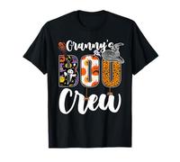Granny's Boo Crew Halloween Grandma Grandkids Matching T-Shirt