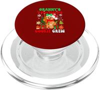 Granny's Christmas Cookie Crew Santa Gingerbread Baker PopSockets PopGrip for MagSafe
