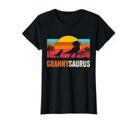Grannysaurus T Rex Dinosaur Granny Vintage Happy Mothers Day T-Shirt