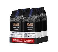 Grano Milano French Roast Coffee Beans 4kg, Extra Strong Dark Roast