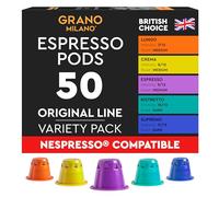 Grano Milano Variety Pack 50 Pods Compatible with Nespresso Original Line