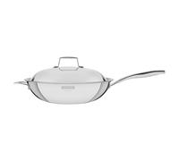 Grano Non-Stick Wok 32cm with Lid Stainless Steel Tramontina 5.2L Brand New
