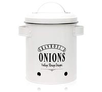 Granrosi onion pot - a spacious container in a timeless vintage design keeps onions fresh longer
