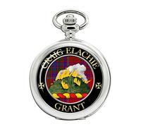 Grant Gaelic Scottish Clan Crest Full Hunter Pocket Watch