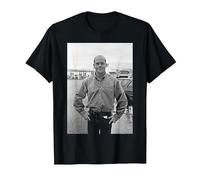 Grant Mitchell Ross Kemp Filming Eastenders at The Docks T-Shirt, Men, Black, Small