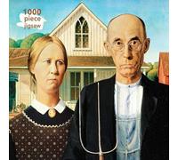 Grant Wood: American Gothic jigsaw: 1000 piece jigsaw (1000-piece jigsaws): 1000-piece Jigsaw Puzzles