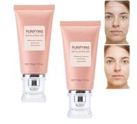 Grantadmit Purifying Exfoliating Gel, 2-in-1 Face & Body Scrub for All Skin Types, Deep Cleansing Facial Exfoliating Cream Scrub | Moisturizing Dead Skin Remover & Rejuvenating Gel (2PCS)