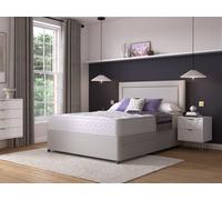Grantham Backcare Divan Bed Set Super King Cool Grey