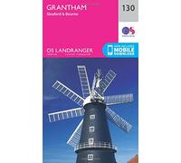 Ordnance Survey Landranger Map 130 Grantham, Sleaford & Bourne