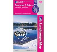 Grantown, Aviemore and Cairngorm Mountains: Sheet 36 (OS Landranger Active Map)