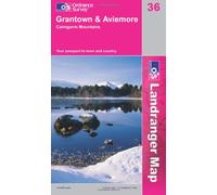 Grantown, Aviemore and Cairngorm Mountains: Sheet 36 (OS Landranger Map)