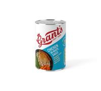 Grant's Foods Canned Chicken in White Sauce, Ready to Eat Canned Meal, No Additives or Preservatives, 6 x 392g