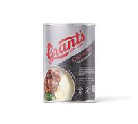 Grant's Foods Canned Gourmet Range Coq au Vin, Chicken Slow-Braised in Red Wine with Mushrooms and Herbs, 6 x 392g.
