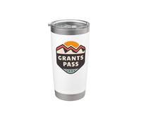 Grants Pass Graphic Design Stainless Steel Insulated Tumbler