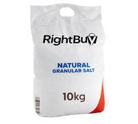 Granulated Salt 10kg - Water Softener Salt for Dishwashers, Limescale Prevention, Spotless Cleaning Results, Spotless dishes & improved machine care