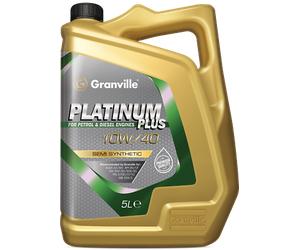Granville 0043 Platinum Plus 10W/40 Semi Synthetic Engine Oil 5 Litre Single