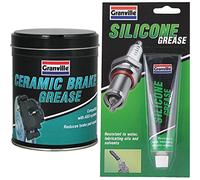 Granville 0841A Ceramic Brake Grease, 500 g & 0073A Silicone Grease Tube,70G