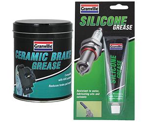 Granville 0841A Ceramic Brake Grease, 500 g & 0073A Silicone Grease Tube,70G