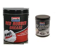 Granville 0846 500g Rubber Grease - Red & 0168A 500g CV Grease