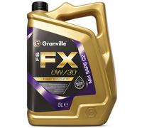 Granville 0W/30 Fs-Fx Fully Synthetic Engine Oil 5 Litre For Mid Saps Acea C2