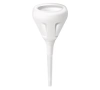Granville 6" Anti-Spill Funnel | Heavy-Duty Plastic Funnel with Strainer and Detachable Flexible Spout | Anti-Spill Professional-Grade Funnel for Mess-Free Liquid Transfer