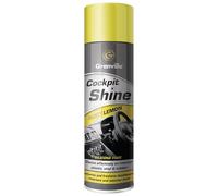 Granville Cockpit Shine Matt Lemon - 500ml | Non-Silicone Car Interior Cleaner & Polish | Anti-Static Dashboard Protector with Fresh Citrus Scent | Cockpit Cleaner For Plastic, Rubber, Wood, Leather