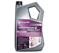 Granville G40 Purple Antifreeze 5L Coolant Vw, Bmw, Man, Scania, Cummins Engines Zerocol 40