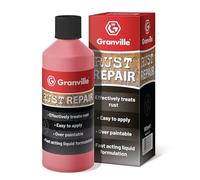 Granville Rust Repair Liquid - 500ml | Fast-Acting Rust Neutraliser & Inhibitor Rust Remover | Over-Paintable | Rust Removal Liquid Ideal for Ferrous Surfaces | Professional-Grade Treatment