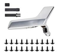 Granvoo Volumoon Interior Door Handle Silver Chrome, Matt Silver Interior Door Handle, Right Side Kit, for Mercedes X204 W204 C Class 2007-2014