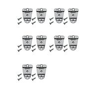 Graootoly 10 Pcs Handheld Mic Holder Microphone Speaker Hang Up Clip for CB CM300 GTX800 HLN9073 GM360 Radio