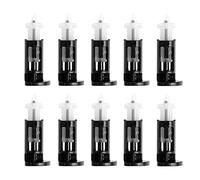 Graootoly 10Pcs Plastic Mounting Clip for 4 Way CPU Coolers 1155 775 CPU Heatsink Mount Pin Screw Cooler Fan Fastener