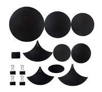 Graootoly 14Pcs/Set Rubber Foam Tambor Snare Drum Sound Off Quiet Mute Practice Pad Set Musical Instrument Accessory