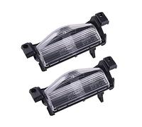 Graootoly 2 Pcs Car License Plate Lamp Light Shell Cover for 2 3 M2 2011-2013 BP4K-51-274 BBM4-51-274 BS1E-51-274