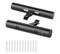 Graootoly 2 Pcs Car Oil Diffuser Car Diffuser Vent Clip with 12x Refill-Car Air Freshener-Car Perfume-Car Vent Oil Diffuser