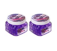 Graootoly 2 PCS Odor Eliminator Gel Beads Long Lasting Purple for Bathrooms, Cars, Pet Areas (Lavender)