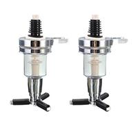 Graootoly 2Pcs 45Ml/1.5Oz Bar Replacement Nozzle Shot Dispenser for Revolving Liquor Bottle Holder