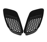 Graootoly 2PCS for Real M3 Model Car Front Air Scoop Bonnet Vent Hood Vent Louvers for- E90 E91 E92 E93 M3 ABS