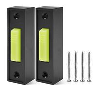 Graootoly 2Pcs Universal Garage Door Opener Switch 41A4166 Button Black with White Center