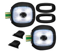 Graootoly 2Pcs USB Rechargeable Light for LED Beanie Hat,Replaceable Headlamp Cap DIY Hat Light for Men and Women