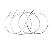 Graootoly 4/4 Violin String Universal Set Silver String (GDAE) Steel Core with -Plated Ball Head for Violin Instruments