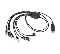 Graootoly 8 in 1 USB Programming Cable Compatible for Walkie Talkie ICOM Radio
