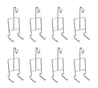 Graootoly 8Pcs Tea Cup and Saucer Display Stand Holder Tea Cup Holder Display Coffee Mug Organizer