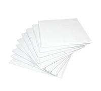 Graootoly Acoustic Panels White 12 Pieces High Density Beveled Edge for and Acoustic Treatment