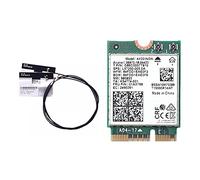 Graootoly AX201NGW WiFi Card Network Card 2XAntenna Network Card with 2XAntenna 2.4 Ghz+5Ghz WiFi 6 3000Mbps M.2 CNVio2 Bluetooth 5.1 WiFi Adapter for Win10