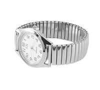 Graootoly Big Numbers Stretchy Steel Men Lady Sports Wrist Watch 1.4"
