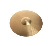 Graootoly Brass Jazz Drum Crash Cymbals Alloy Cymbal Hi-Hat for Drum Players 8 Inch Size Drum Durable Easy to Use