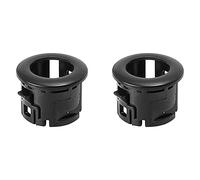 Graootoly Car Bumper Parking Assist Sensor Retainer Holder Bracket 89348-33010 for 4Runner ES350 HS250H,2Pcs Black