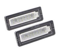 Graootoly Car LED License Plate Light for Smart for Two Coupe Convertible 450 451